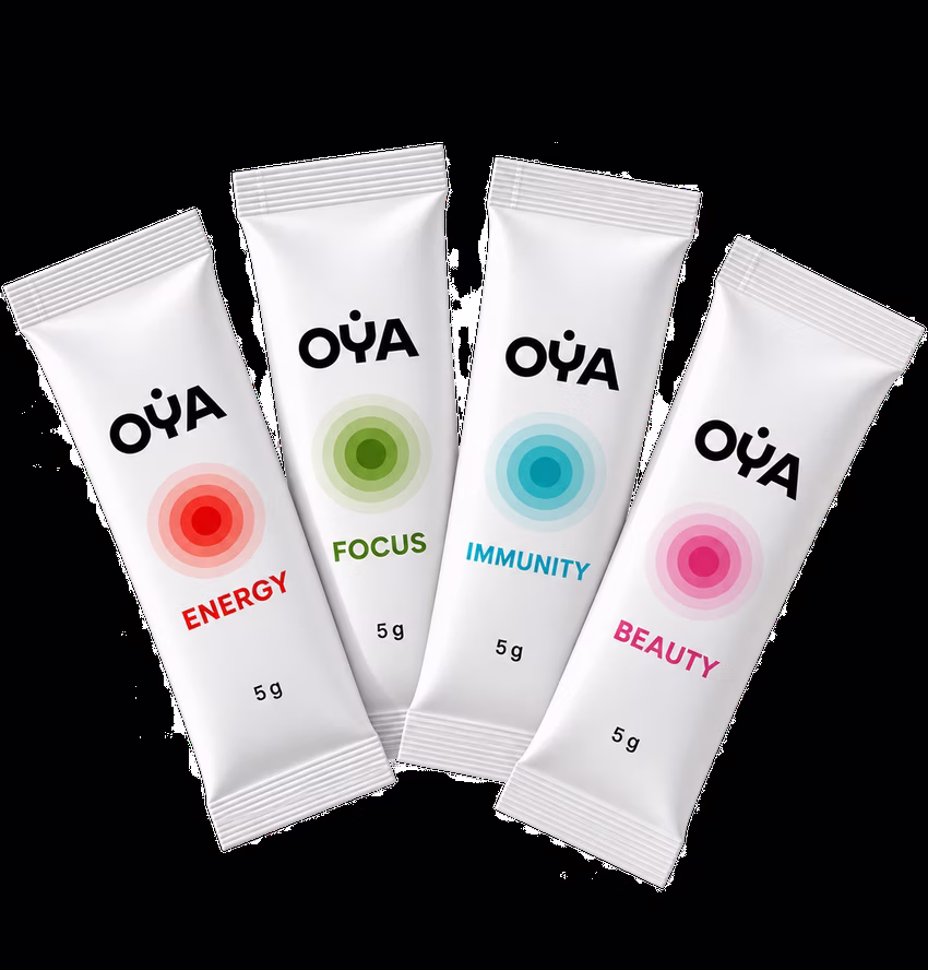 The four OYA formulas, side by side